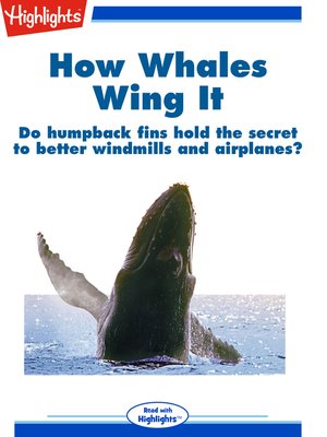 cover image of How Whales Wing It